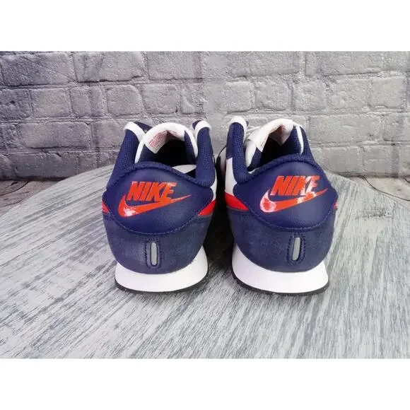 Nike MD Valiant GS Midnight Navy/Picante Red Youth 6.5Y Women 8 New in Box - Picture 7 of 13